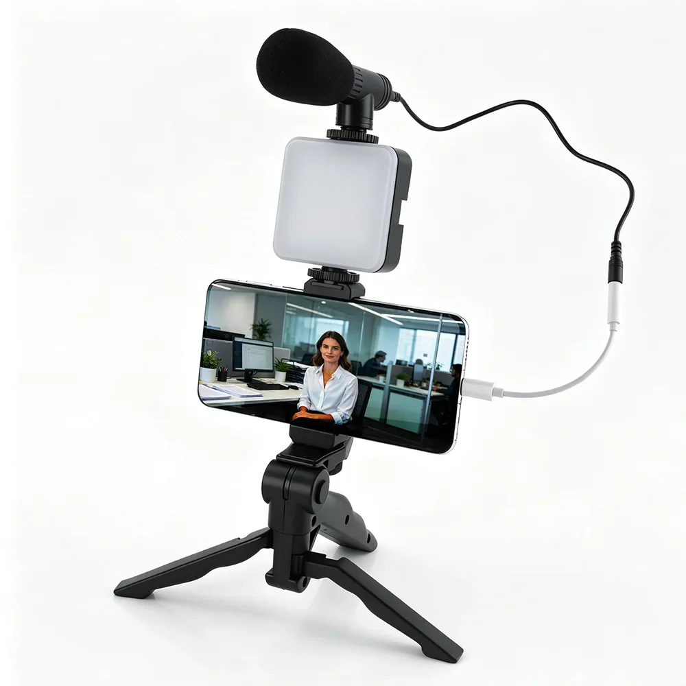 Photography Video Lighting Kit - Smartphone Vlogging Kit Led Video Light