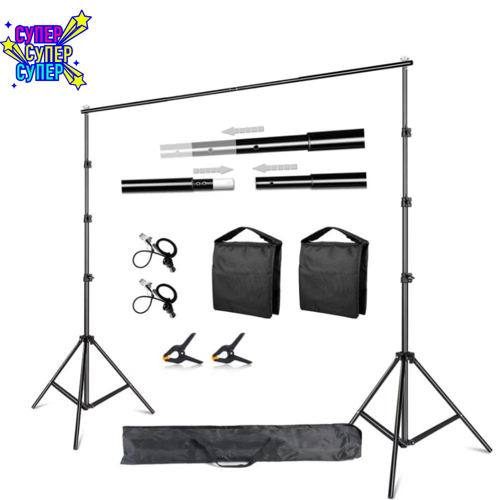 Backdrop Stand Photo Backgroun – обзор и цена Photography Lighting Weight Bags