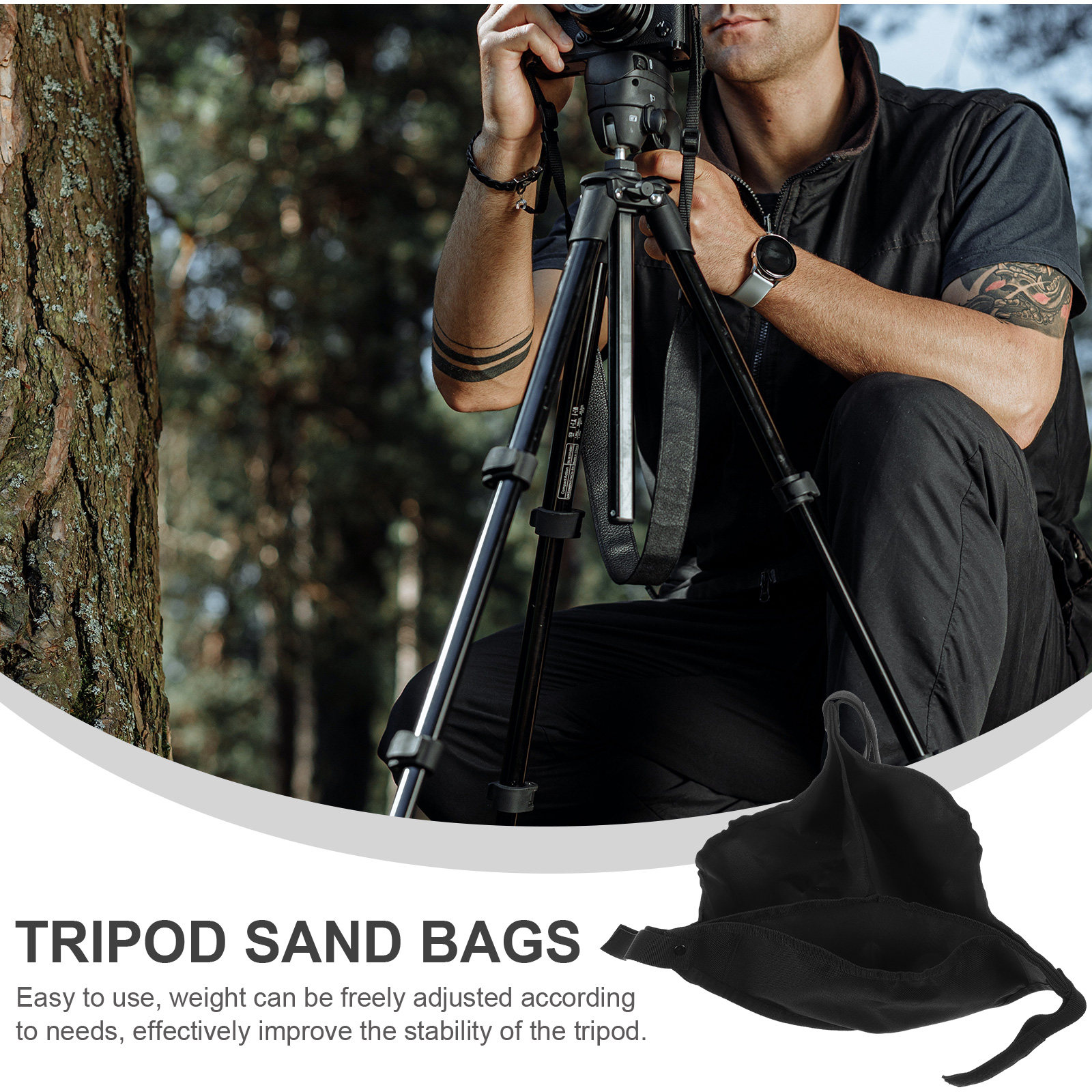 Tripod Weight Bag Lightweight  – обзор и цена Photography Lighting Weight Bags
