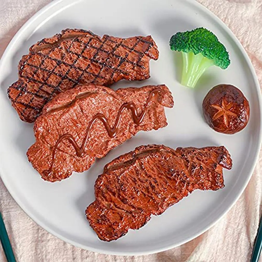 PVC Simulation Fake Steak Food – обзор и цена Good Lighting In Photography