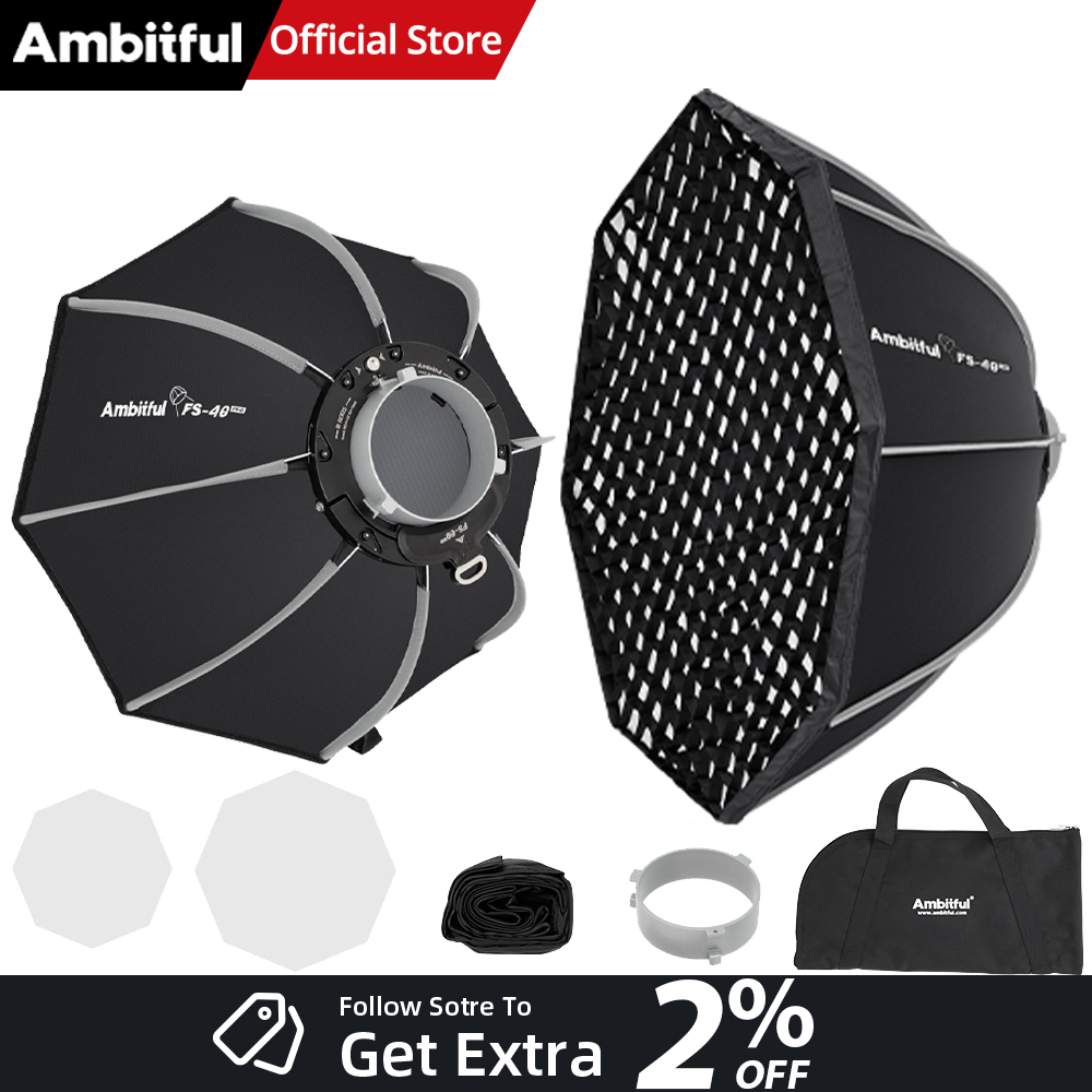 AMBITFUL FS40PROII Fast Setup  – обзор и цена Photography Studio Lighting Set Up
