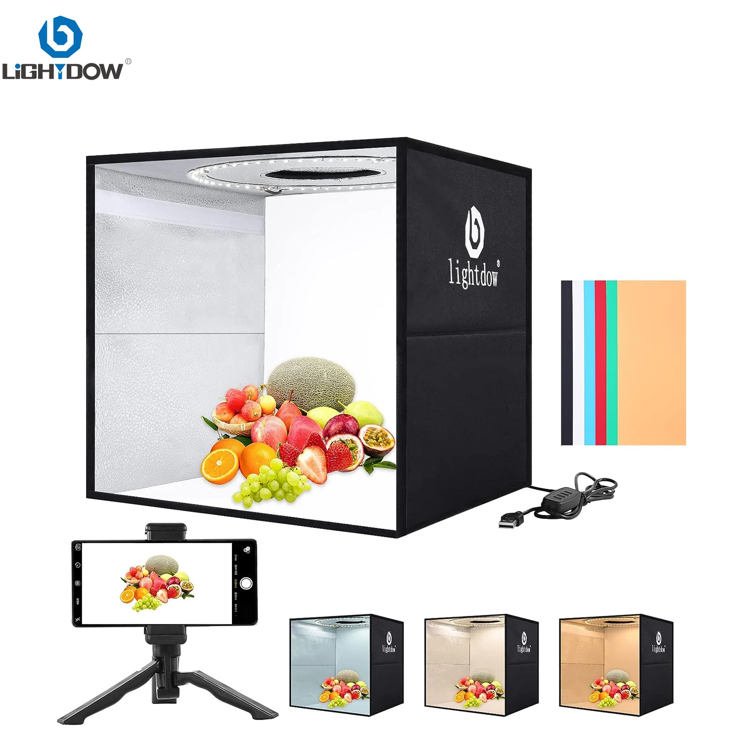 Lightdow Photo Studio Light Bo – обзор и цена Photography Video Lighting Kit