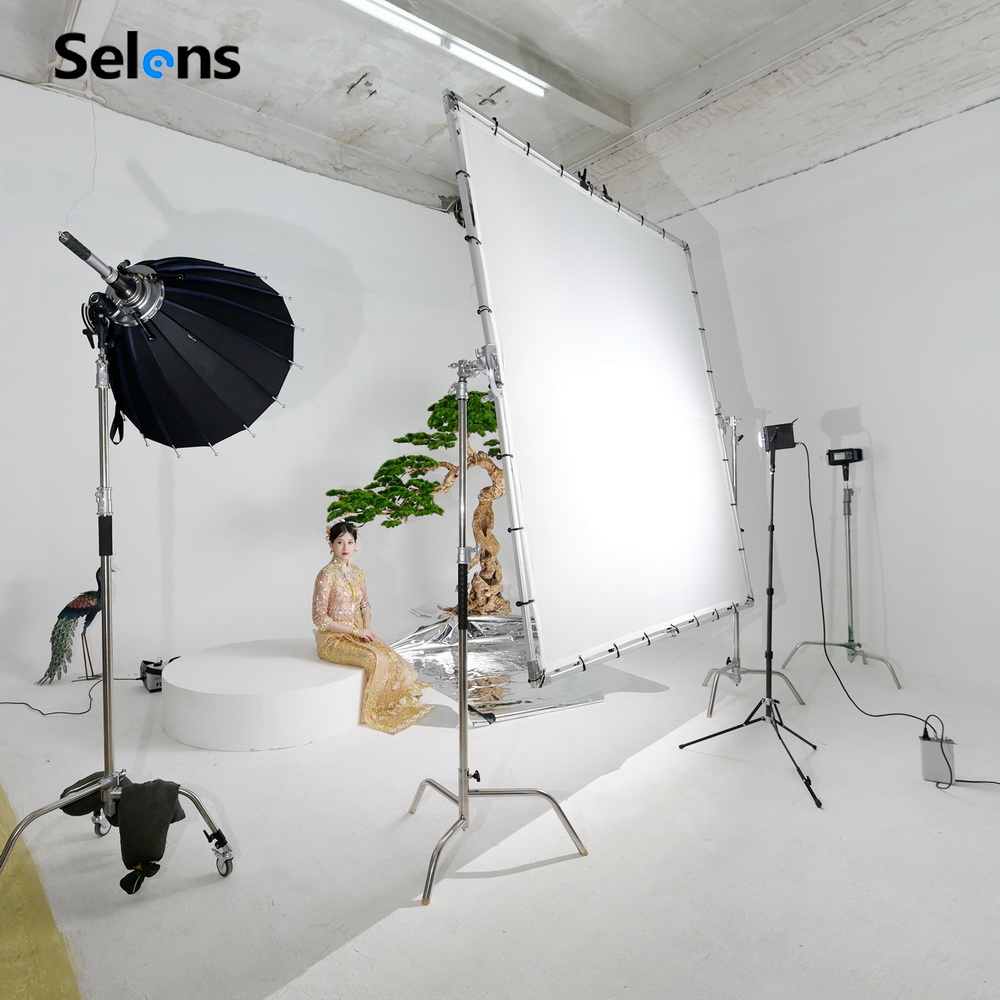 Selens Foldable 1.5/2/2.4M Sof – обзор и цена Photography Video Lighting Kit