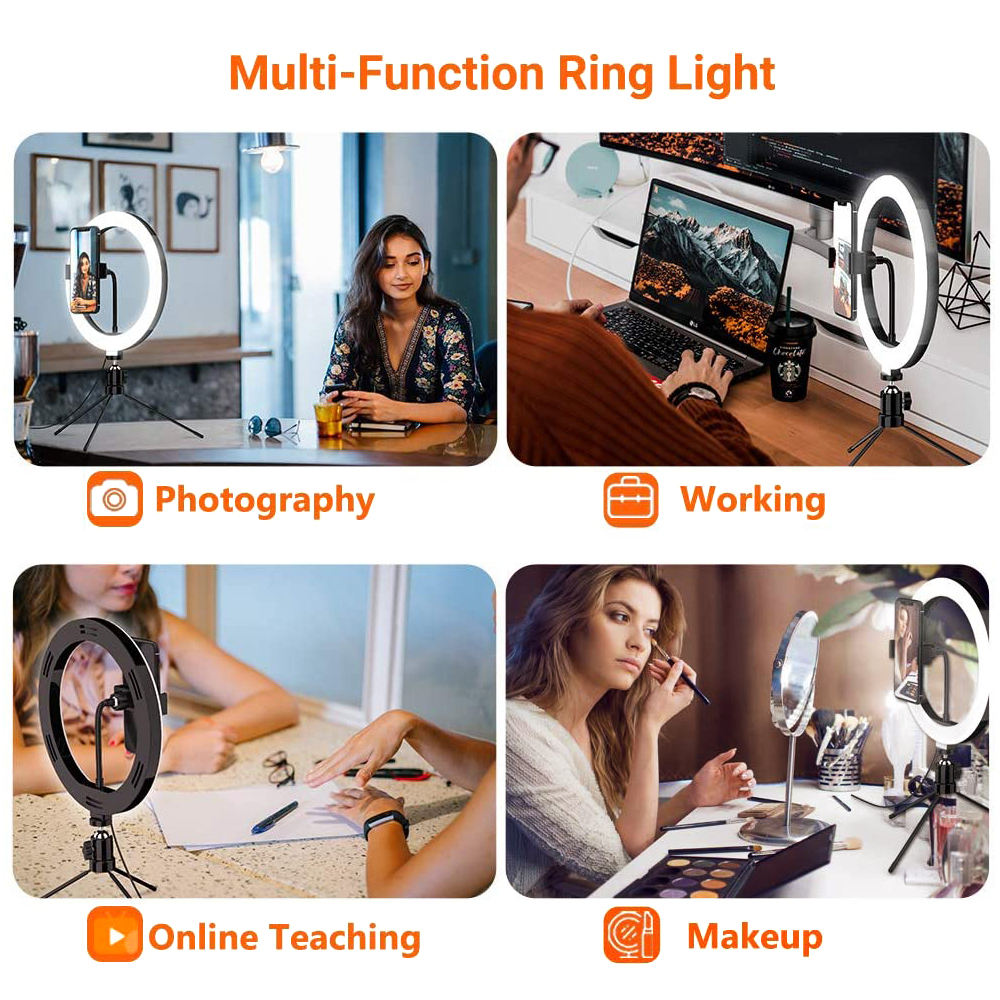 26cm 10 inch Led Ring Selfie L – обзор и цена Photography Video Lighting Kit