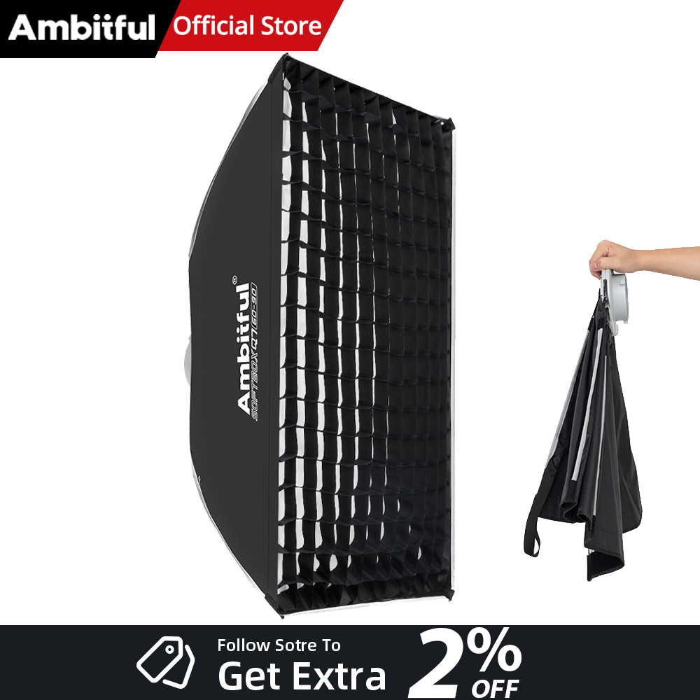 AMBITFUL Q7-II 60*90cm Bowens  – обзор и цена Photography Studio Lighting Set Up