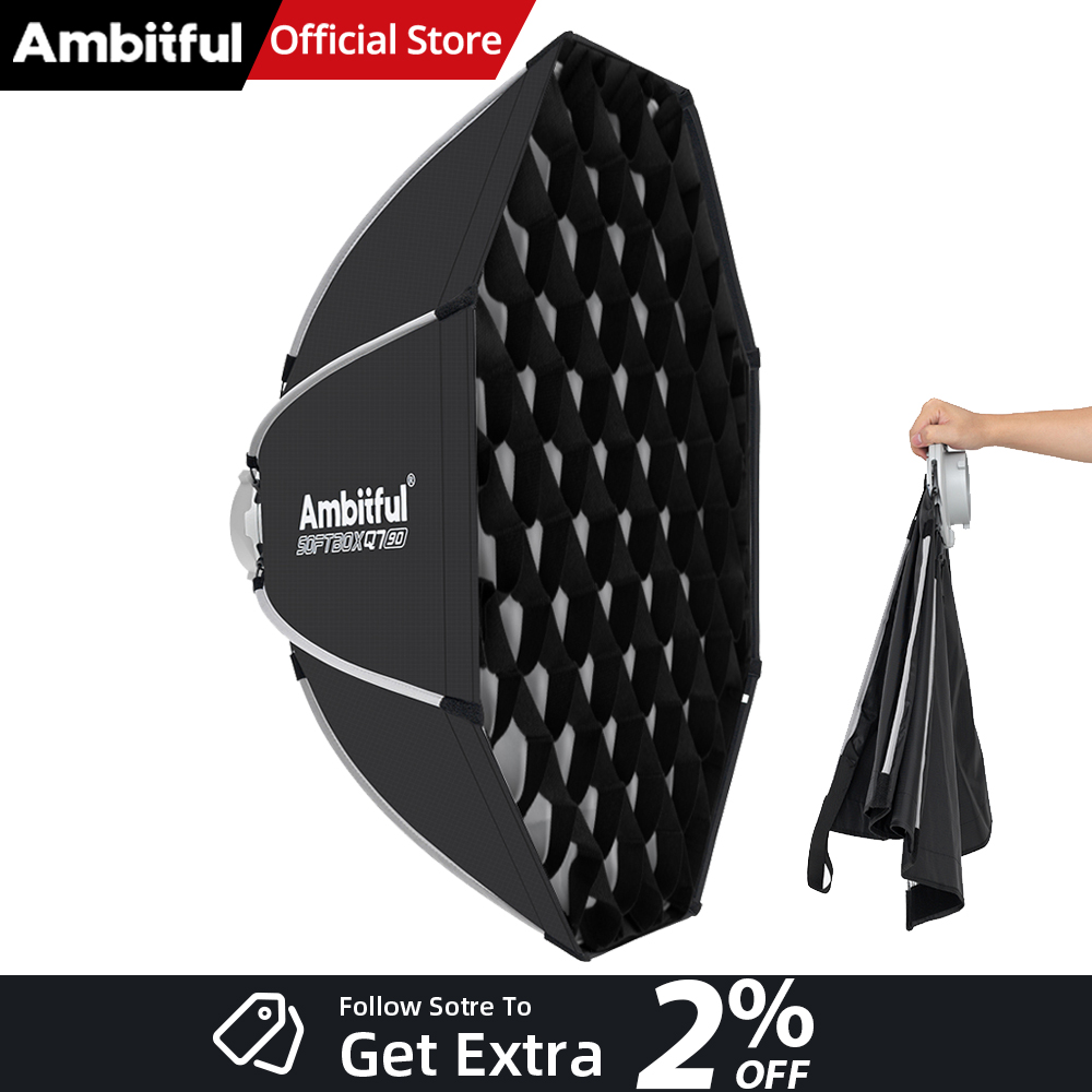 AMBITFUL Q7II 55/65/90cm Bowen – обзор и цена Photography Studio Lighting Set Up