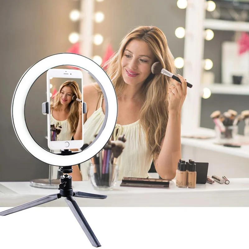 Dimmable26cm LED Ring Light Ki – обзор и цена Photography Video Lighting Kit