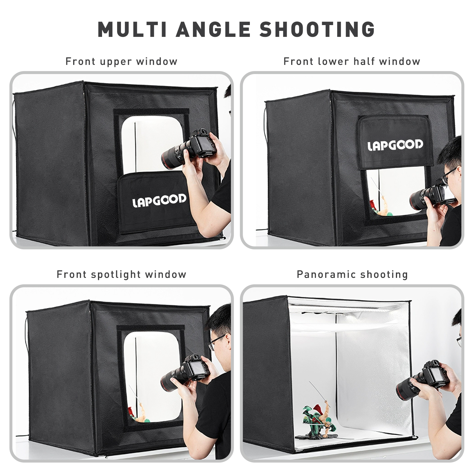 LAPGOOD Folding Photo Studio L – обзор и цена Jewelry Photography Lighting Kit