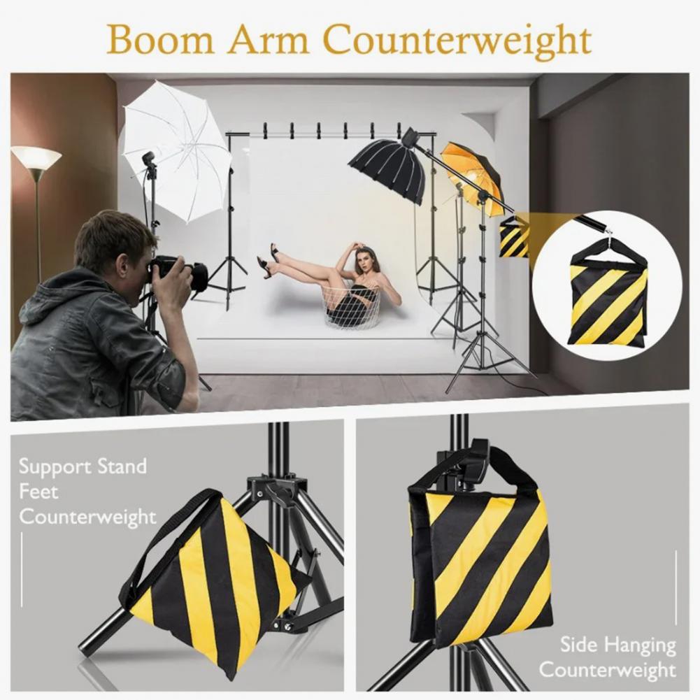 Striped Photography Sandbag He – обзор и цена Photography Lighting Weight Bags