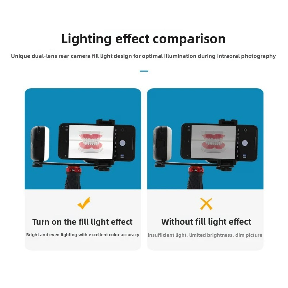 Dental Photography Light, Blue – обзор и цена Photography Video Lighting Kit