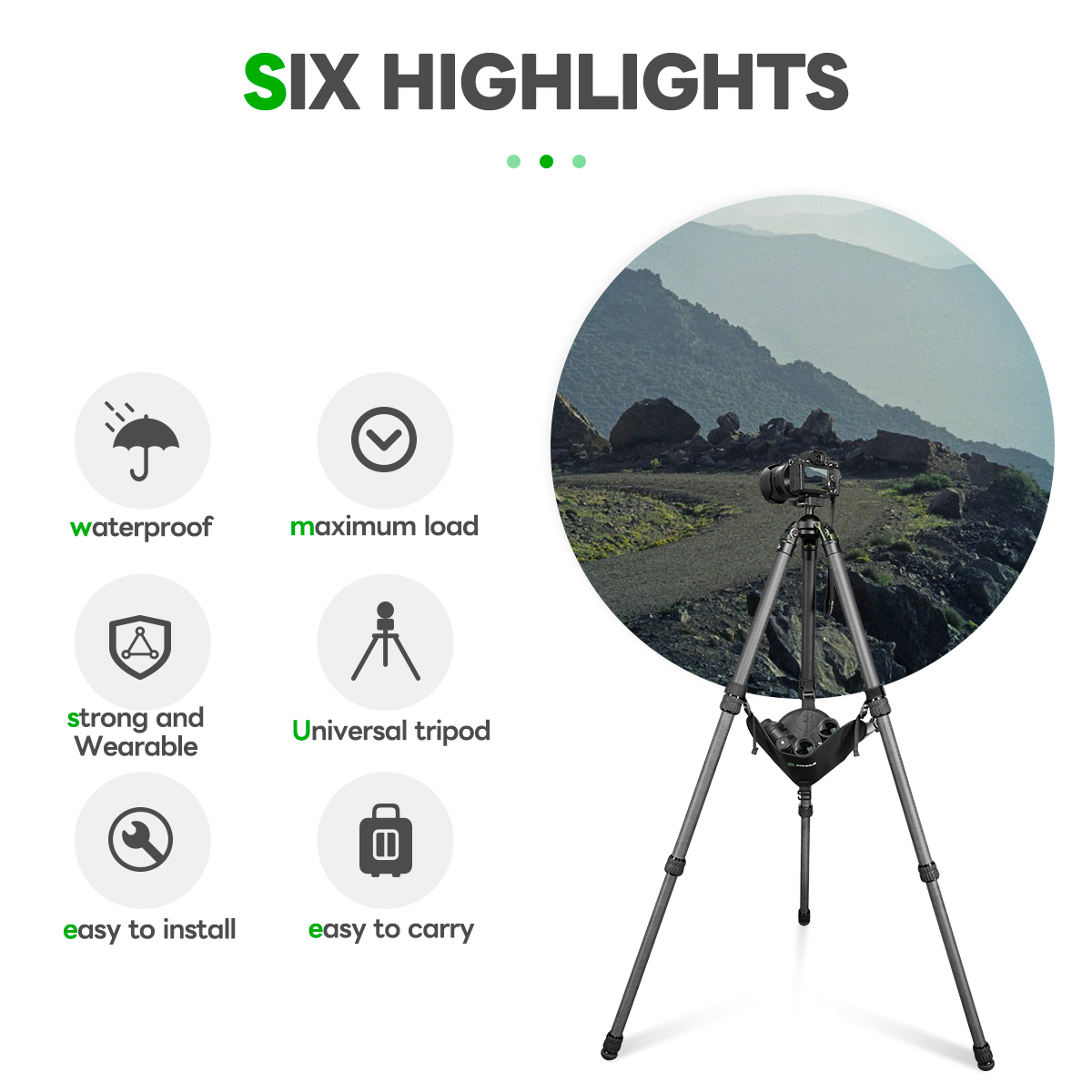FANAUE Tripod Stone Bag Studio – обзор и цена Photography Lighting Weight Bags