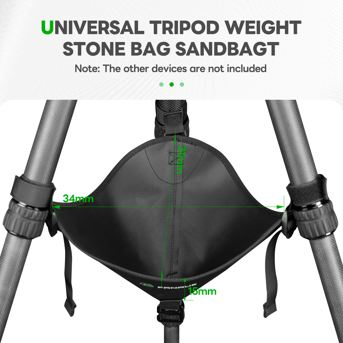 FANAUE Tripod Stone Bag Studio – обзор и цена Photography Lighting Weight Bags