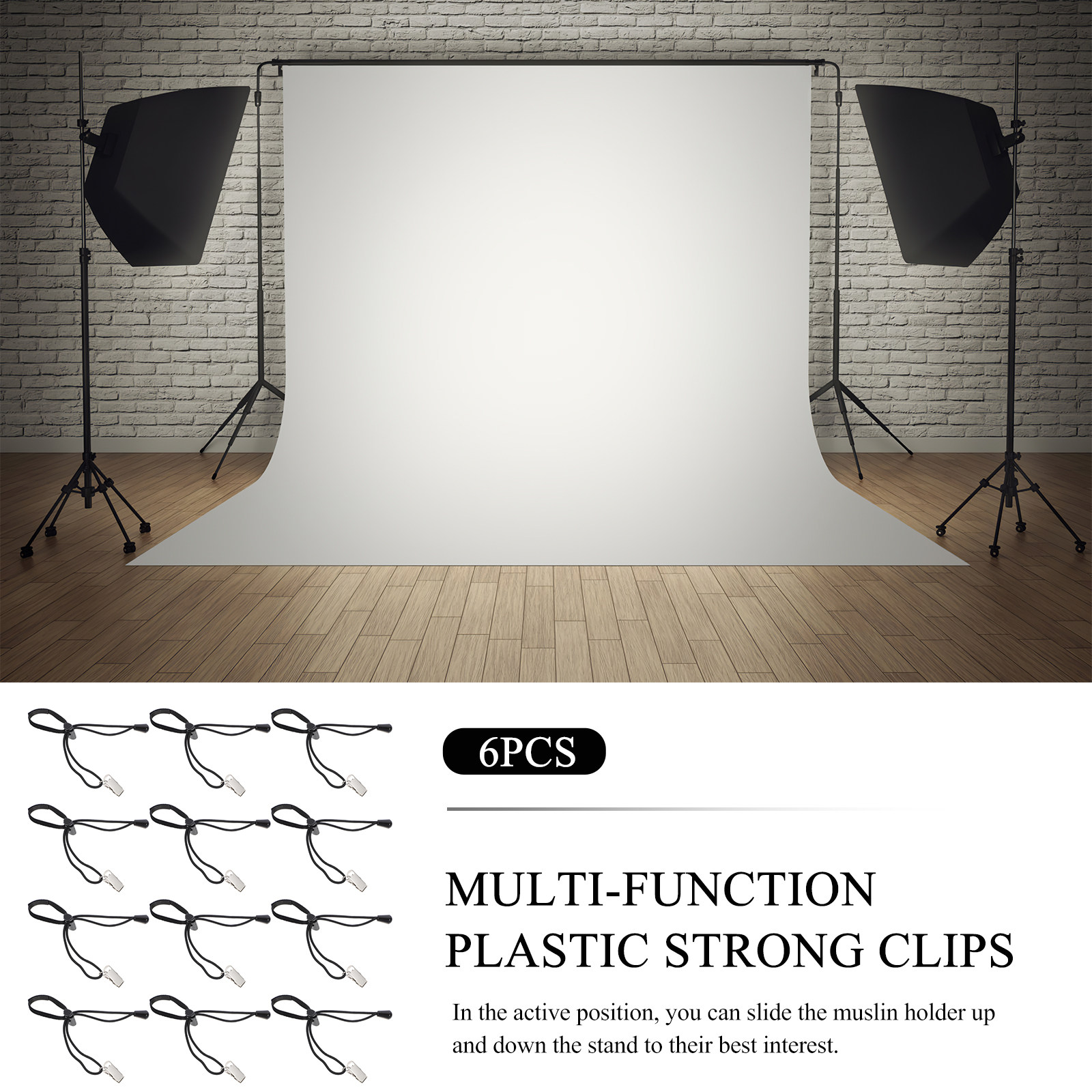 12Pcs Studio Background Clips  – обзор и цена Photography Studio Lighting Set Up