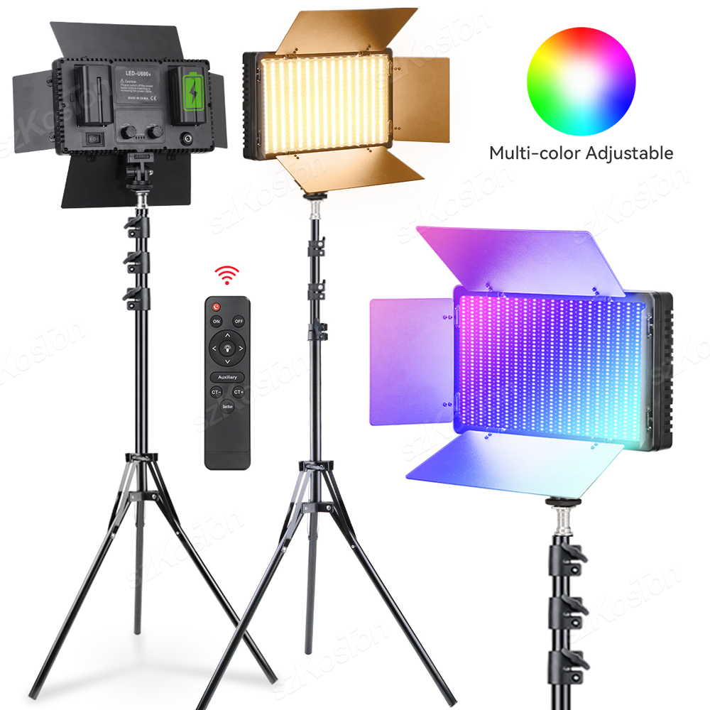 RGB Photography Video LED Fill – обзор и цена Photography Video Lighting Kit