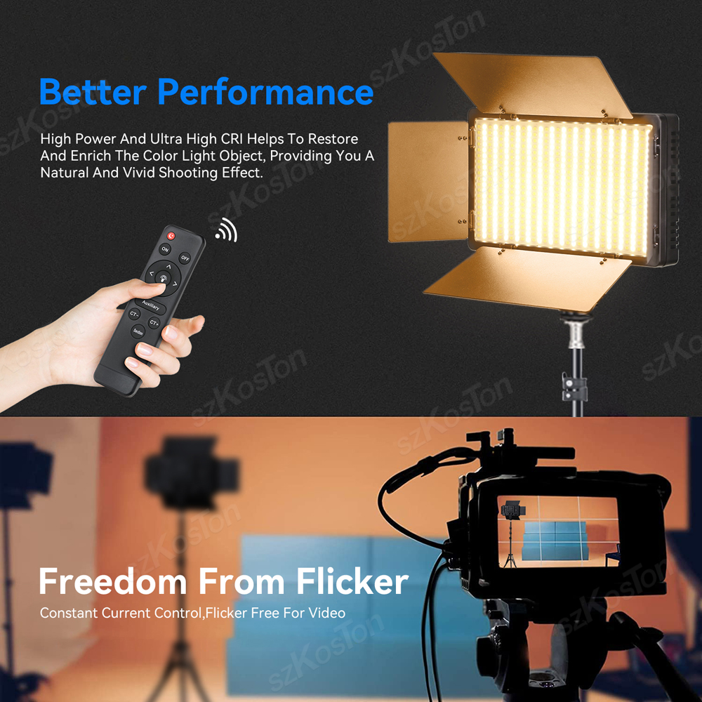 RGB Photography Video LED Fill – обзор и цена Photography Video Lighting Kit