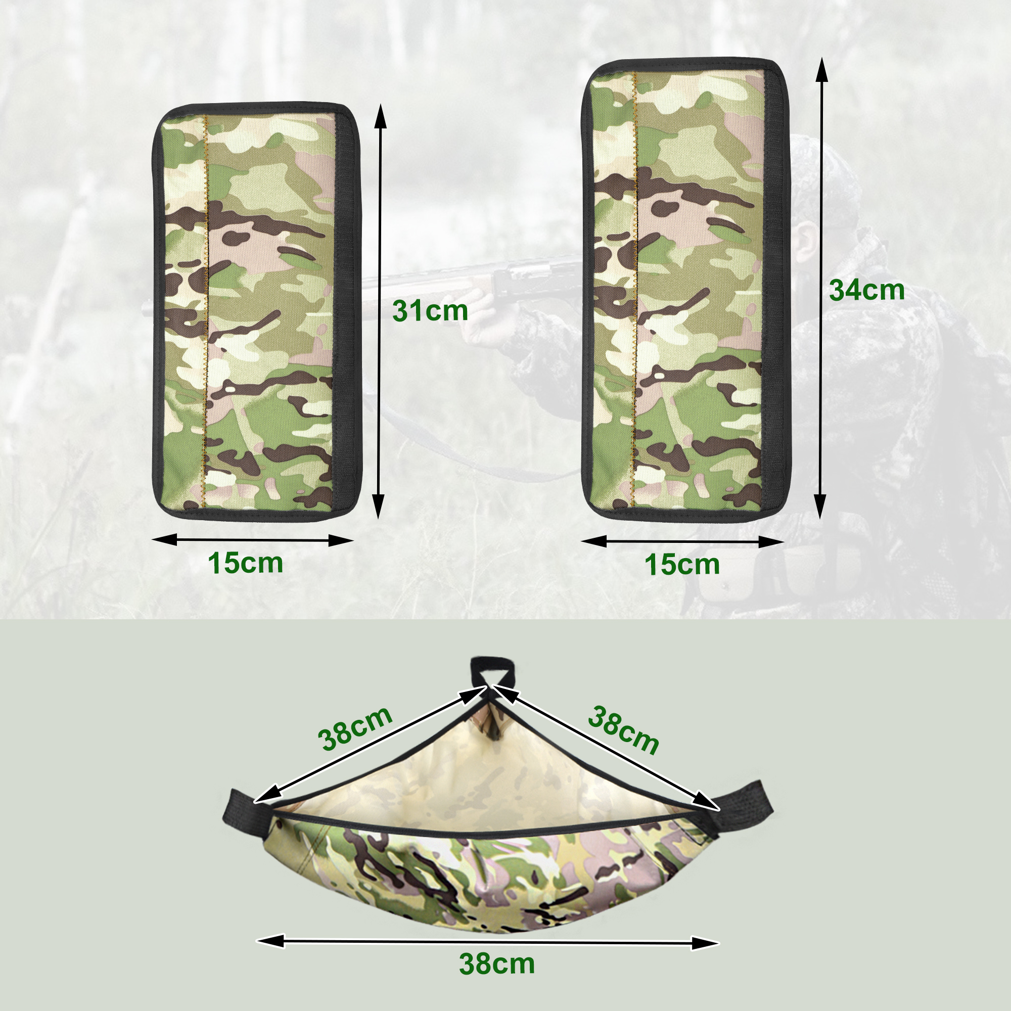 Manbily  3PC Tripod Leg Protec – обзор и цена Light Stand Sandbag