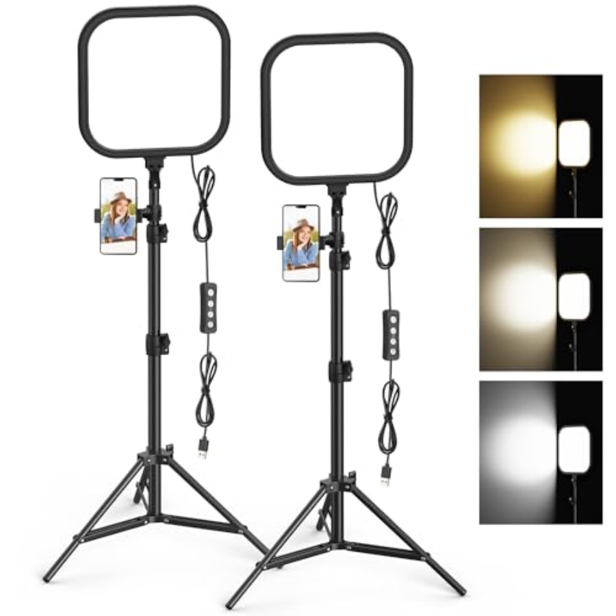 2Pack LED Video Light Kit, 15W – обзор и цена Photography Video Lighting Kit