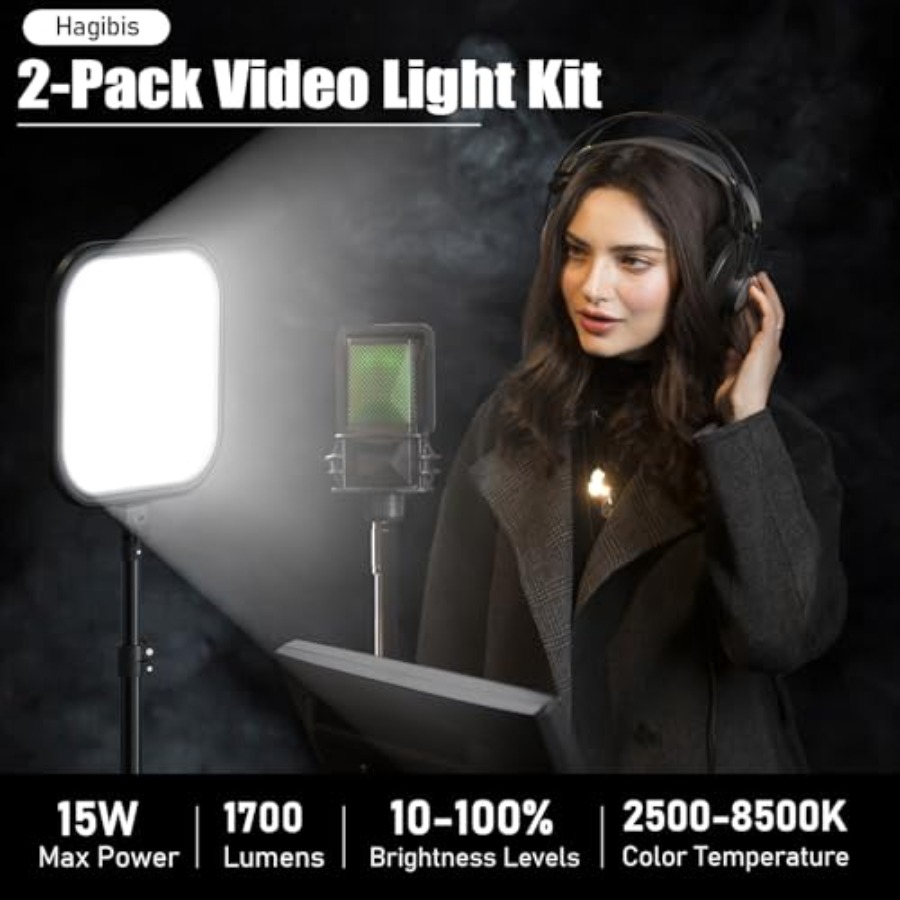 2Pack LED Video Light Kit, 15W – обзор и цена Photography Video Lighting Kit